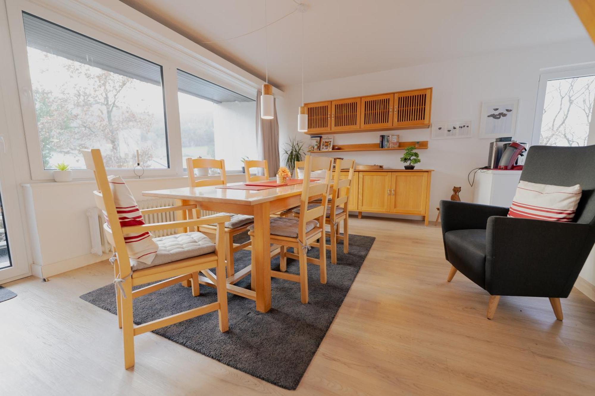 Ferienhaus Schoene Aussicht Ferienwohnung Rot Hemfurth-Edersee Eksteriør bilde